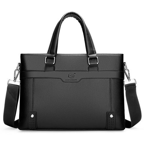 Men's Bag Briefcase 14in 16in Laptopbags  Tote Shoulder Crossbody Leather Handbag Business Purse Document Organizer Luxury Murse