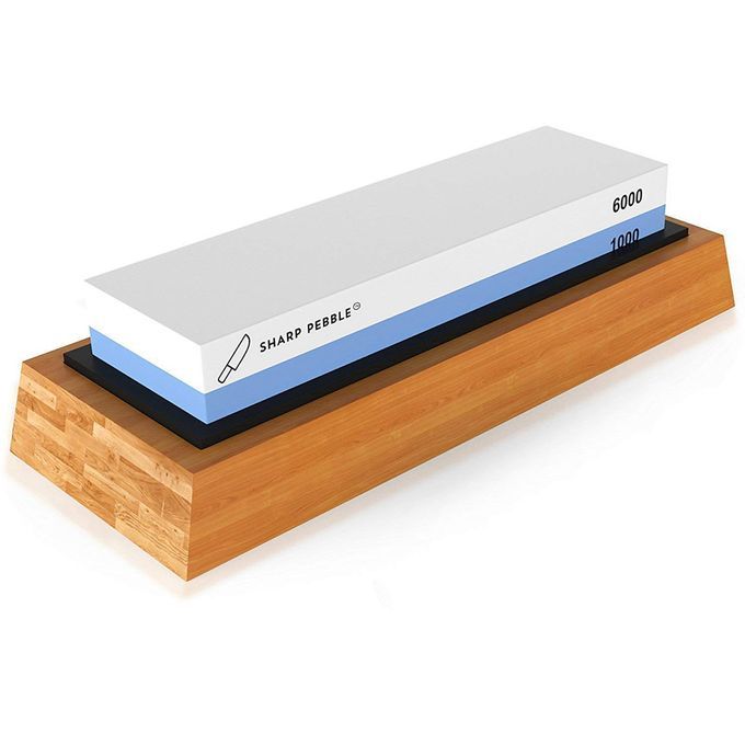 1000/6000 Grit Premium Whetstone Cut Sharpening Stone Set