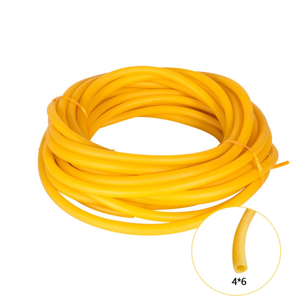 1m Natural Latex Rubber Tube Elastic Slingshots Catapults