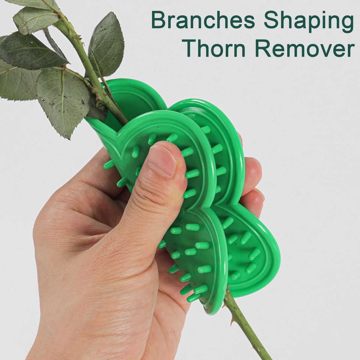 2Pcs Thorn Remove Pad Gardening Flower Thorn Green