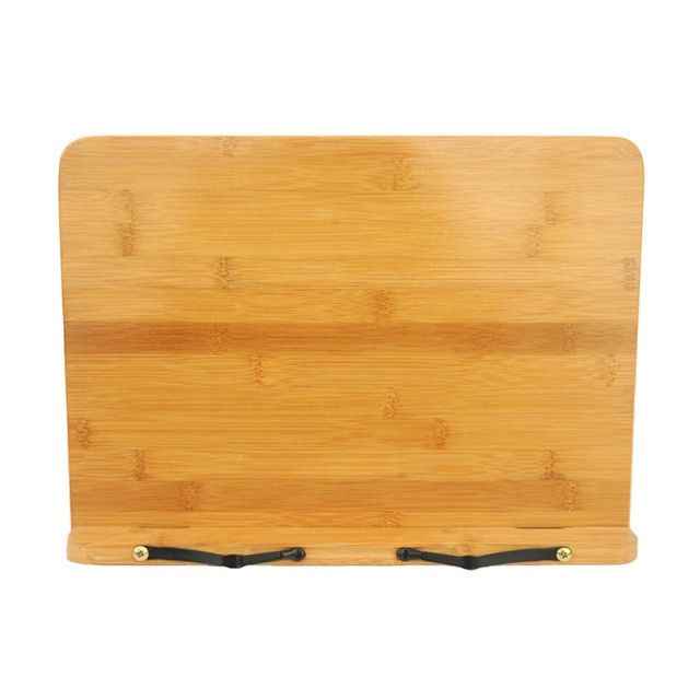 Bamboo Foldable Reading Book Stand Light Board Small