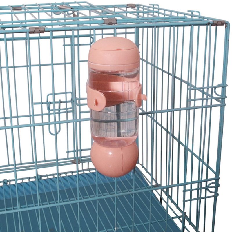 Pet Drinking Fountain Pet Waterer , Specification: 500ml (Pink)