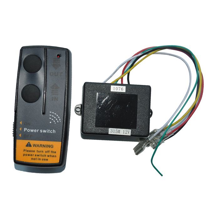 1 Set Marine Sail Trim Controller Yacht Boat Anchor Remote Windlass