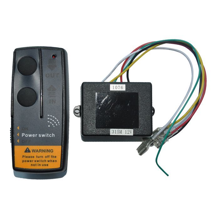 1 Set Marine Sail Trim Controller Yacht Boat Anchor Remote Windlass