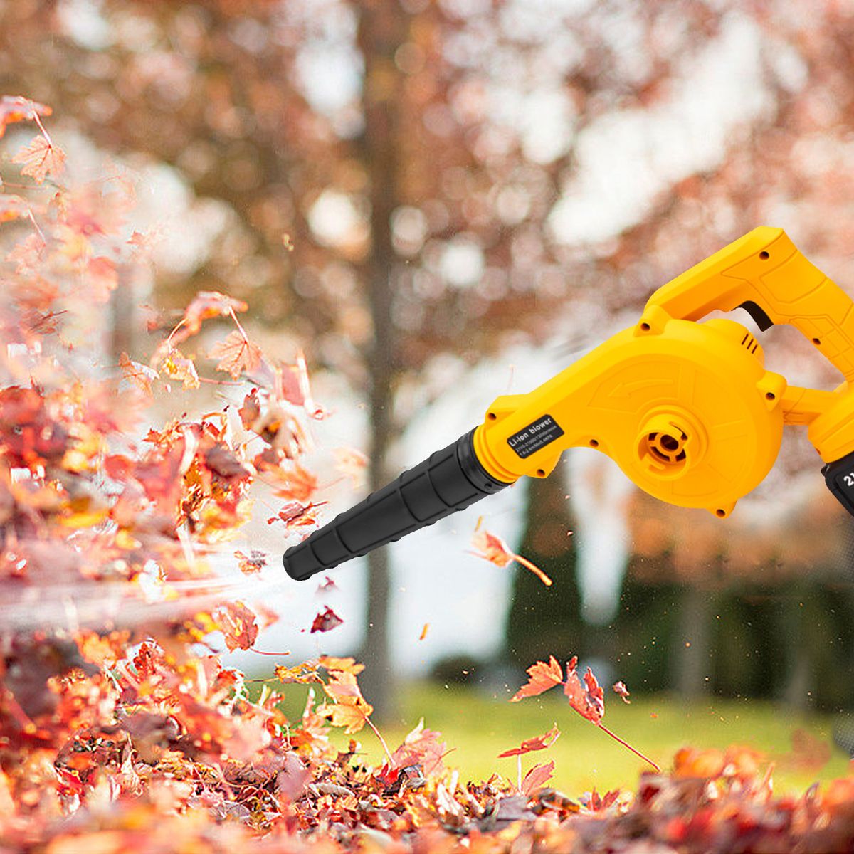 21V Rechargeable Lithium Electric Blower 3000mAh Lithium