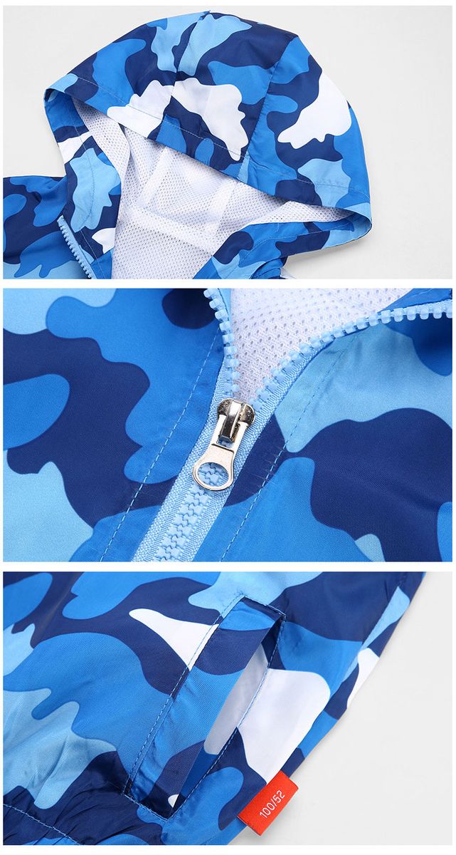 Kid Boys Coat Dinosaur Print Long Sleeve Hooded Jacket