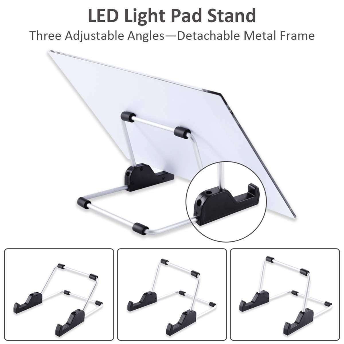 Aluminum Alloy Stand For Light Pad Antiskid Leg Notebook Computer Pad