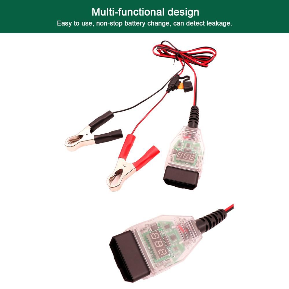 On-Board Diagnostics Battery Change Tool Car Computers Power-off Memory Battery Leak Detection