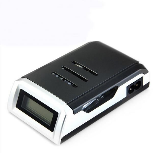 C905W 4 Slots LCD Display Intelligent NiCd/NiMh Charger For AA/AAA