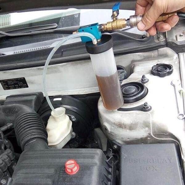 Brake Hydraulic Clutch Bleeding System Bleed Kit Quick Exchange Pneumatic Tool Oil Replacement