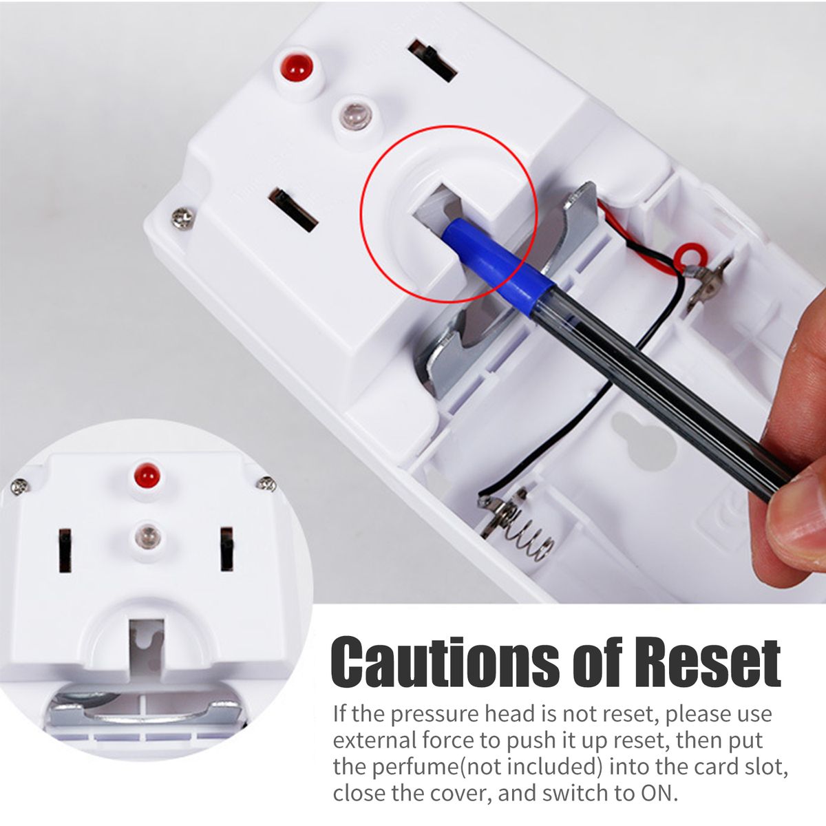 Wall Mounted Automatic Air Freshener Spray Dispenser