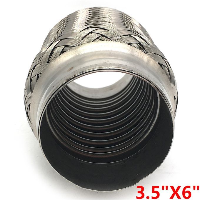3.5"x 6" Universal Auto Exhaust Flexible Joint Repair Single Pipe Tube