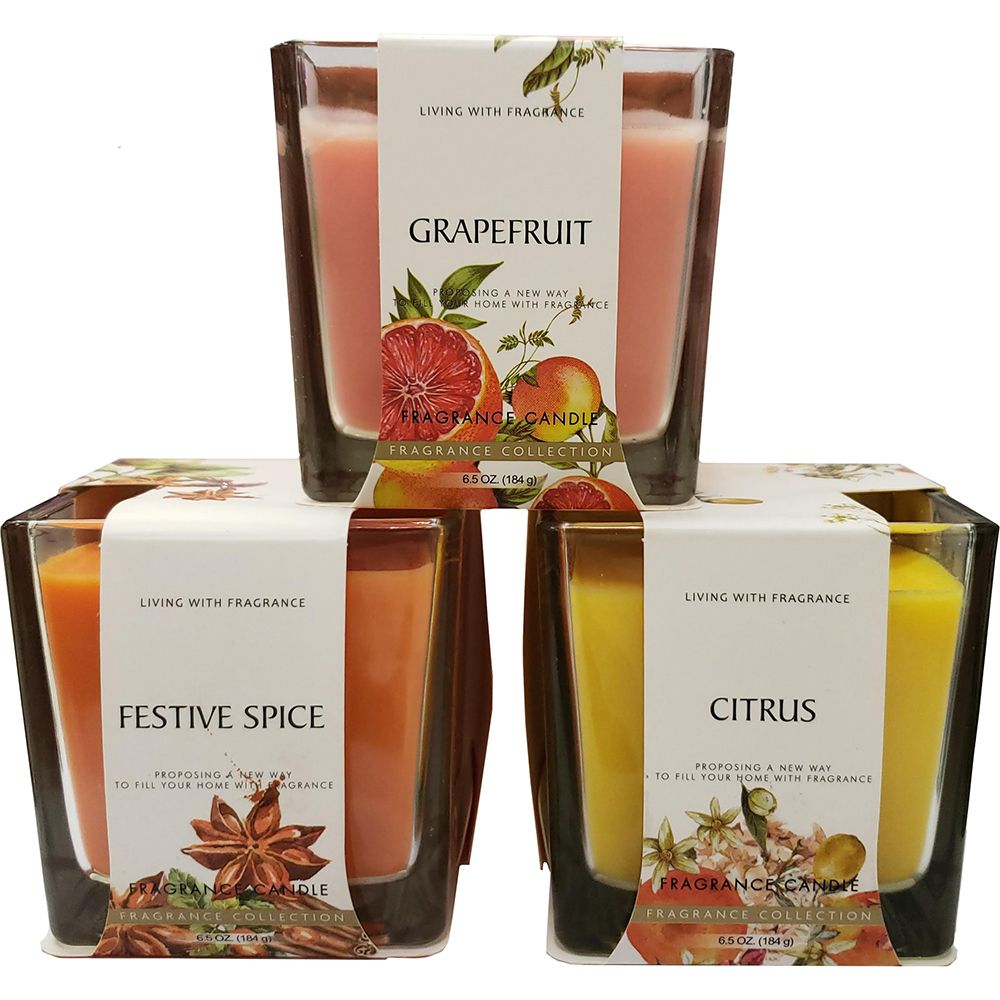 Living With Fragrance Candle Square Air Freshener