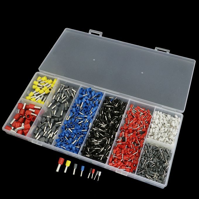 1200pcs Assorted Ferrule Wire Copper  Connector Wire Terminal