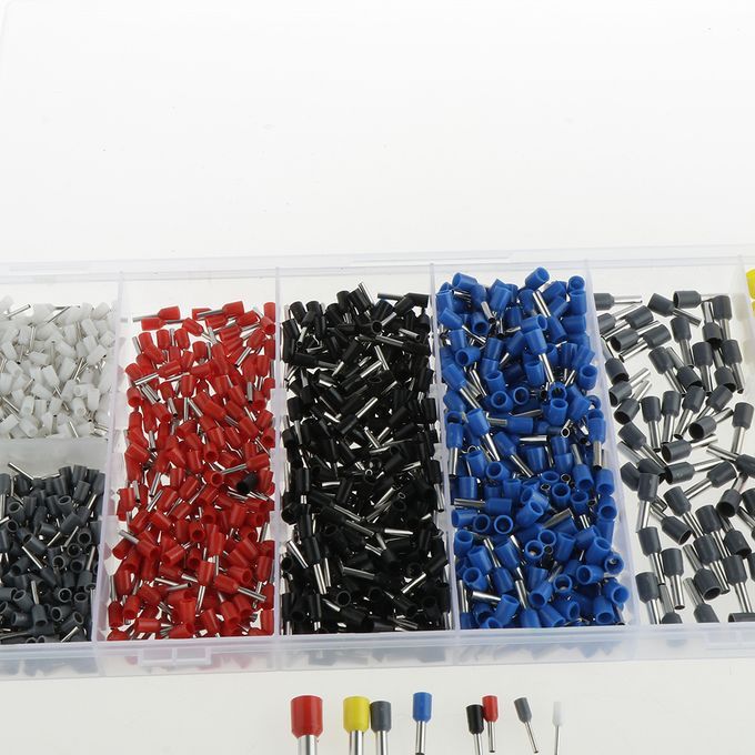 1200pcs Assorted Ferrule Wire Copper  Connector Wire Terminal