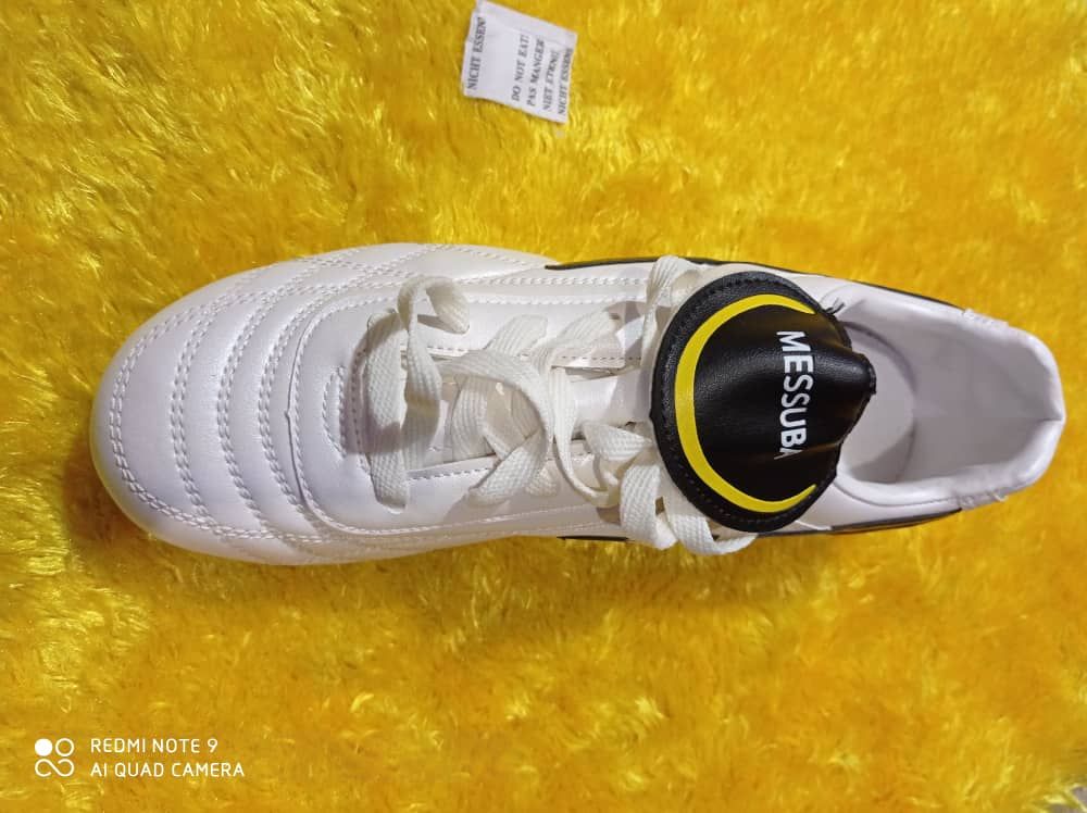 Strong Football Boot White