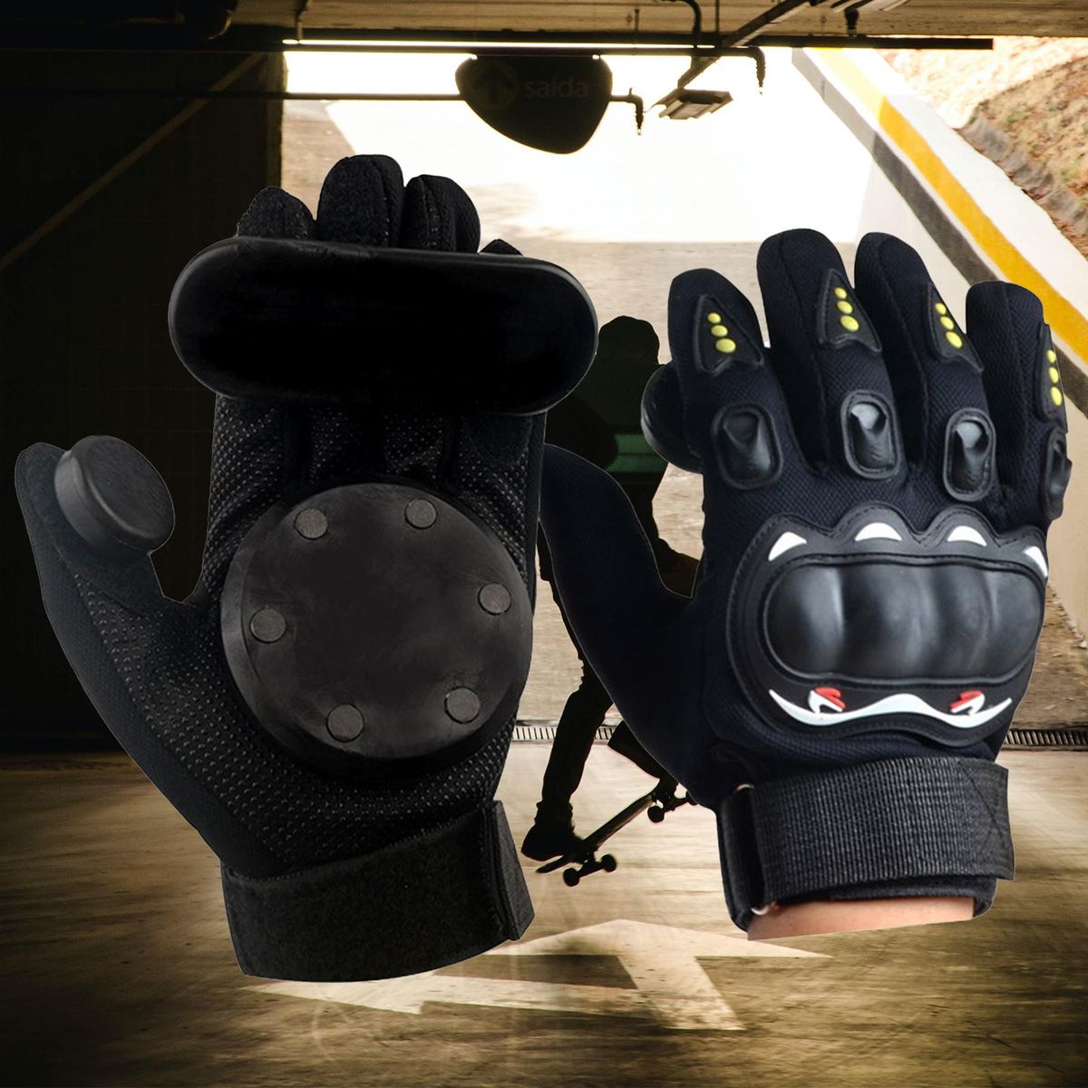 Skateboard Sliding Gloves Skate Protective Gear For Skiing
