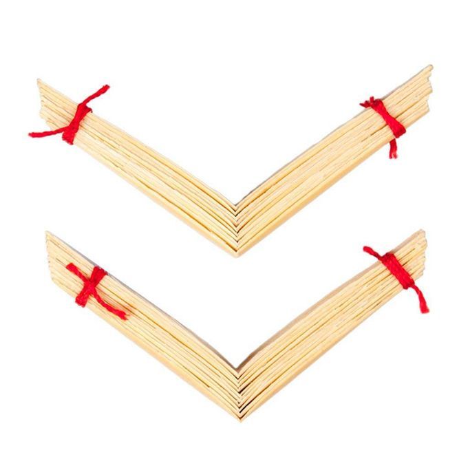Pack20pcs Gouged Folded Oboe Reed Cane For Oboist Oboe Replacement