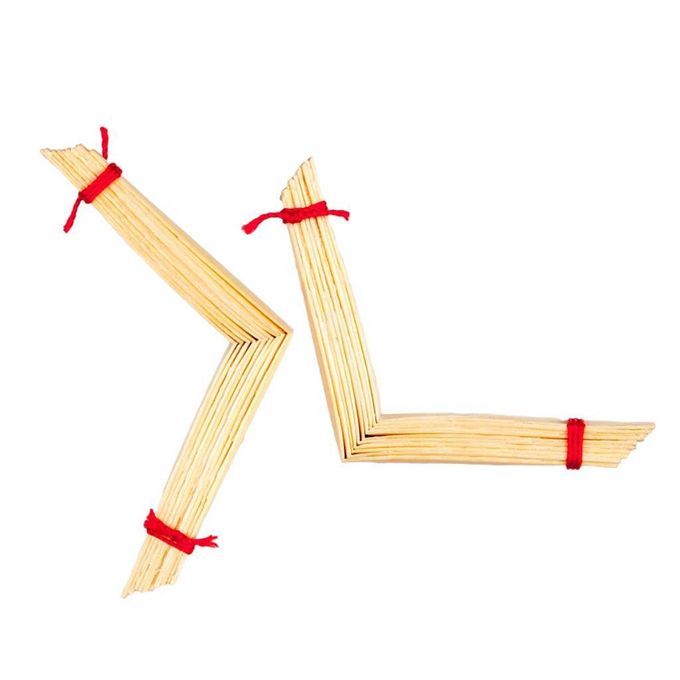 Pack20pcs Gouged Folded Oboe Reed Cane For Oboist Oboe Replacement