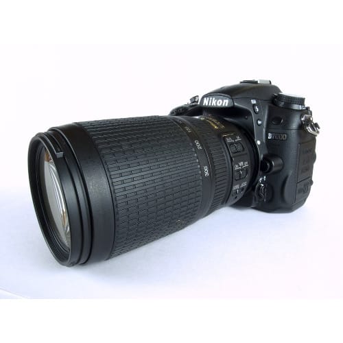D7000 Dslr Camera Body And 70 To 300mm Lens