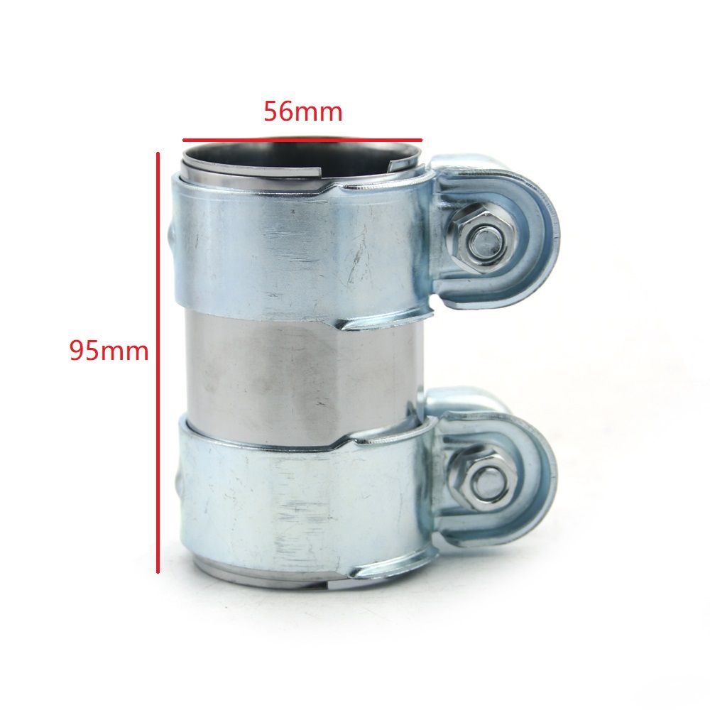 Fit For 2.0 Inch 2.5" Exhaust Tube Pipe Connector Joiner