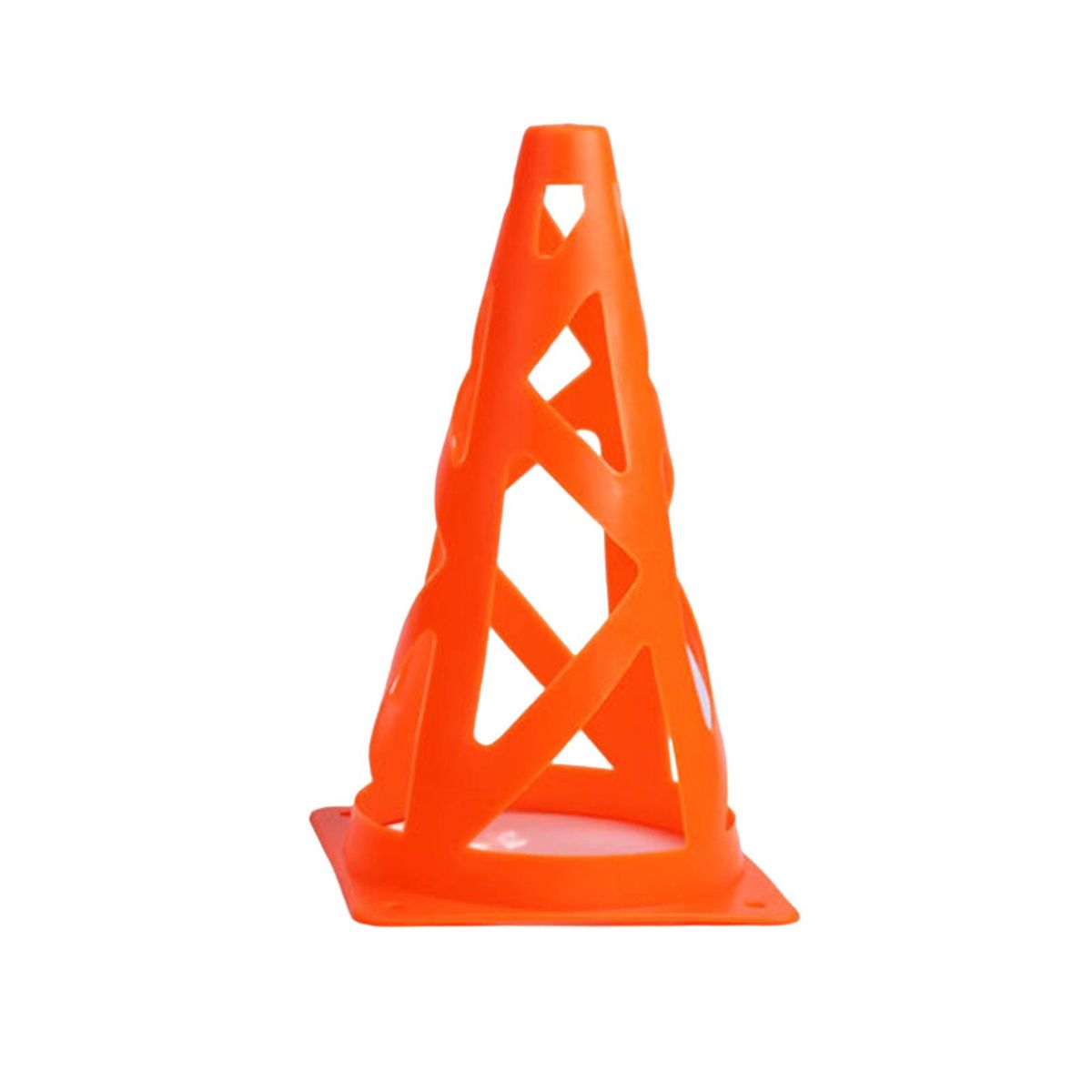 Training Cone Smooth Edge 23cm Soccer Barrier Cone Orange