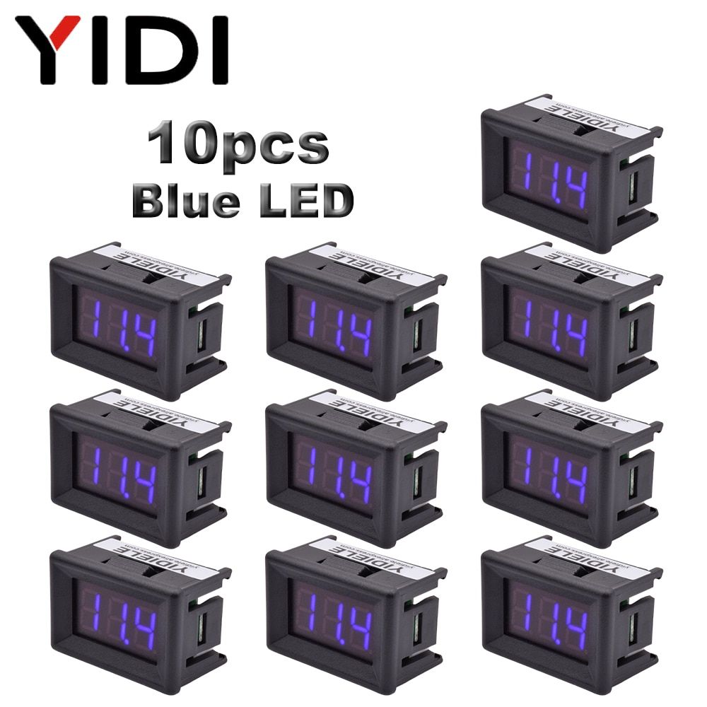 5pcs 10pcs 0.36 Inch Mini DC 0-100V LED Digital Display