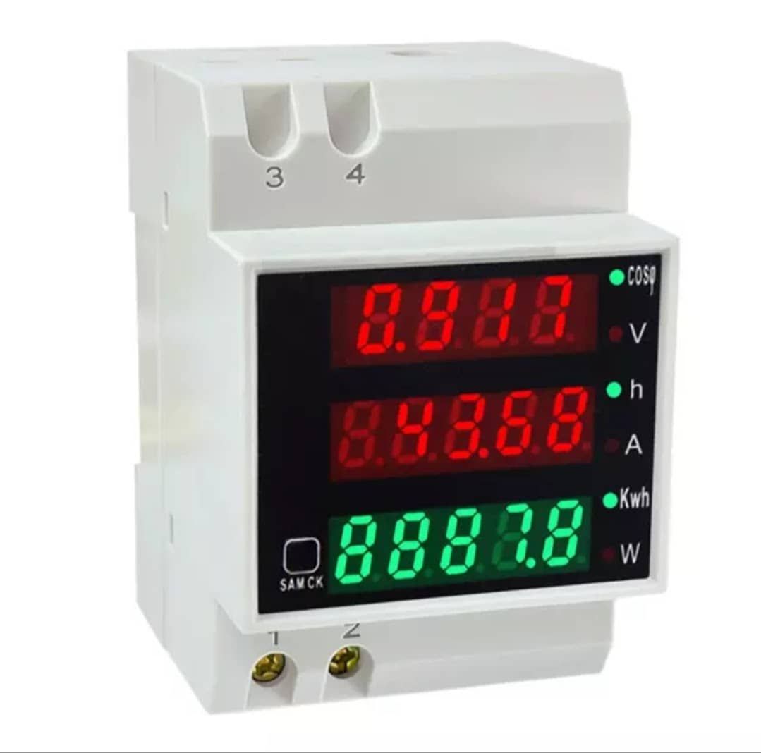 Energy Power Check Meter Ammeter KWh 100A 30KW