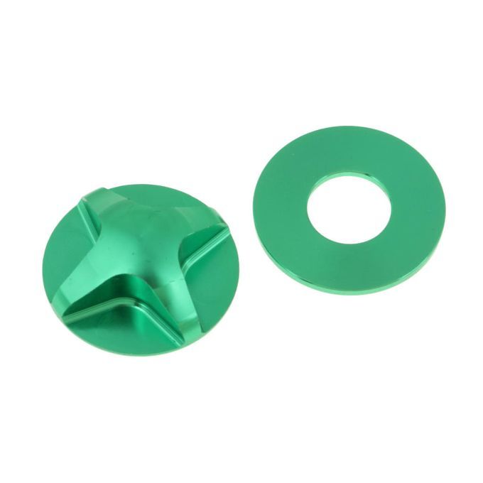 Mountain Road Bike Gas Value Cover MTB Front Fork Cap Protector Green
