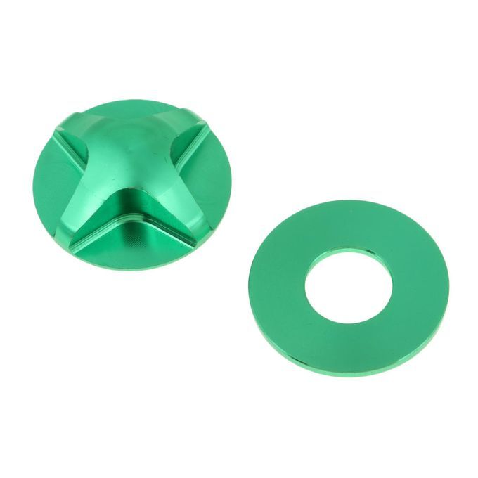Mountain Road Bike Gas Value Cover MTB Front Fork Cap Protector Green