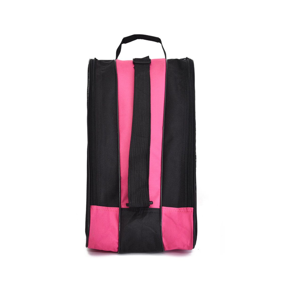 Portable Ice Skate Roller Blading Carry Bag Single Shoulder For Kids Adult Blue Pink