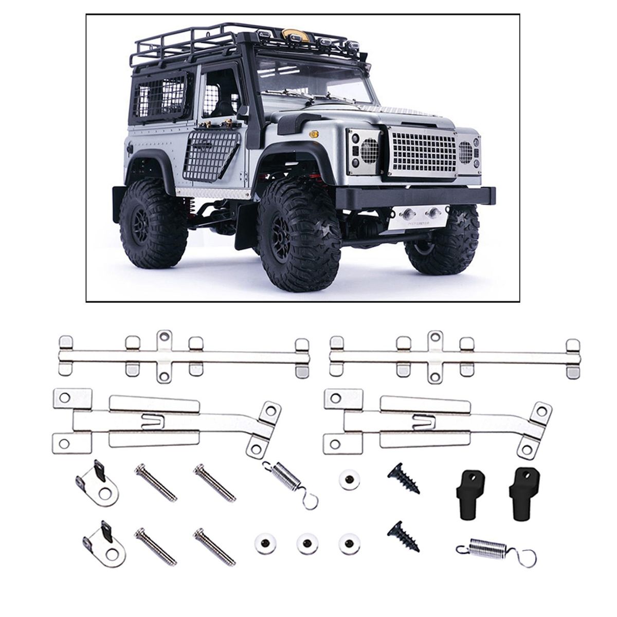 Decorative Simulation Windscreen Wiper For MN D90 D91 RC 1