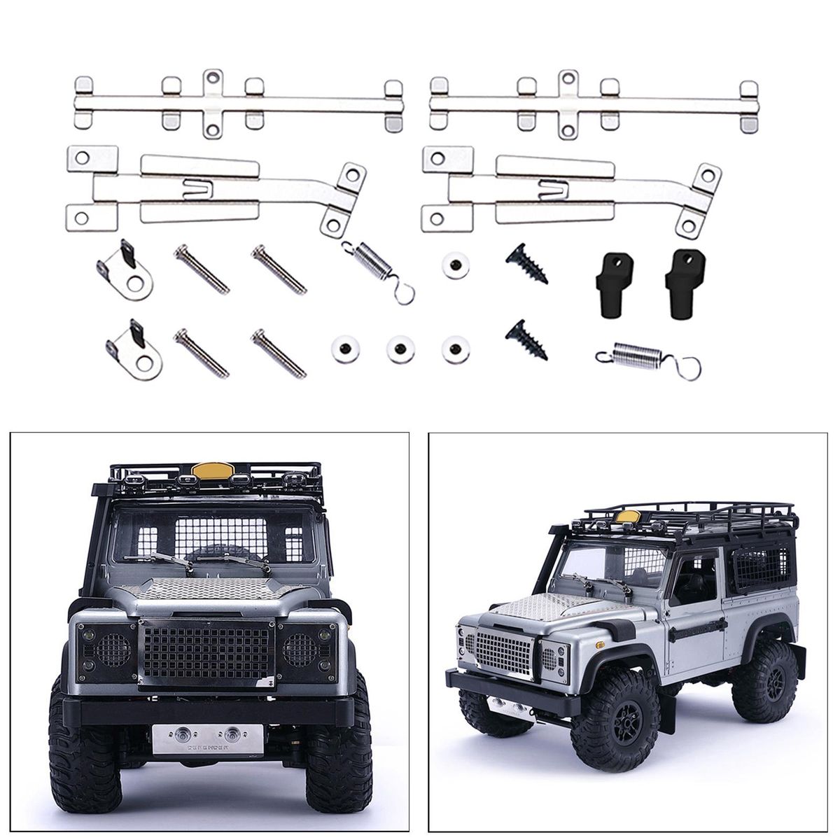 Decorative Simulation Windscreen Wiper For MN D90 D91 RC 1