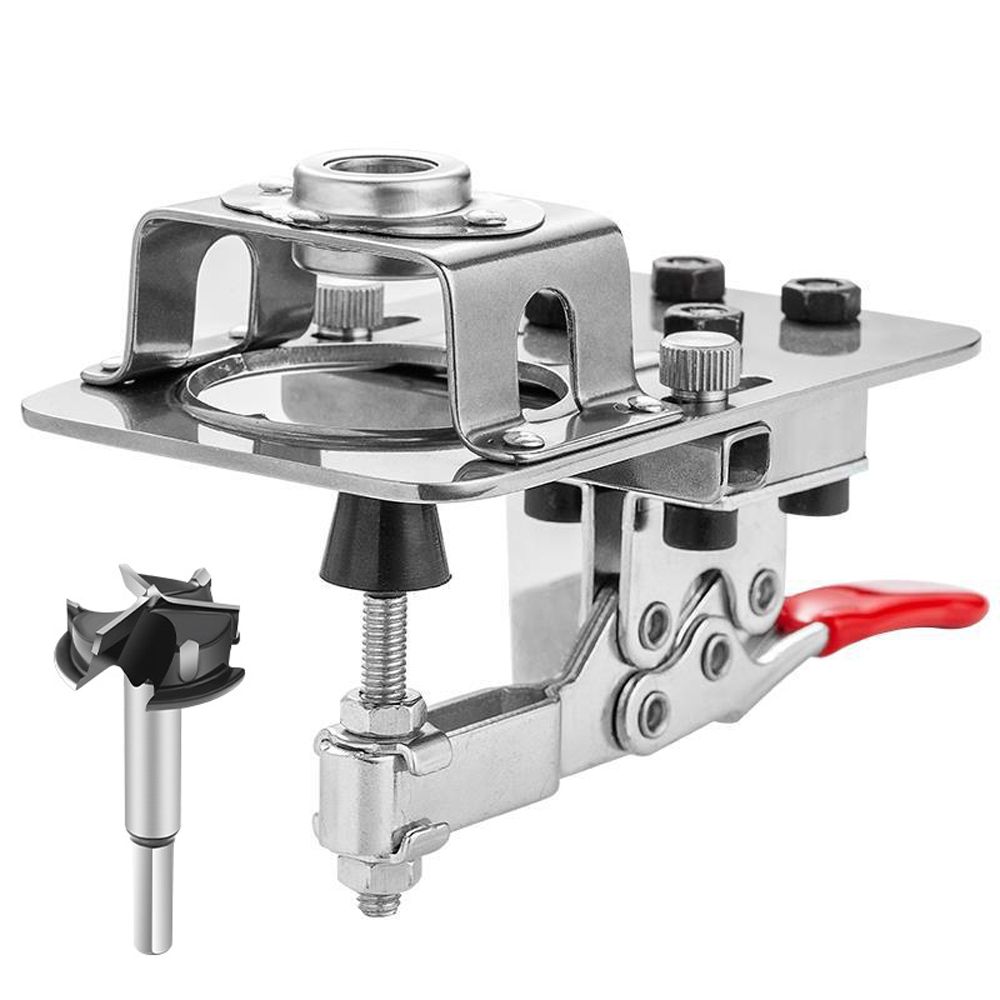Woodworking Hole Drilling Guide Locator 35mm Multifunctional
