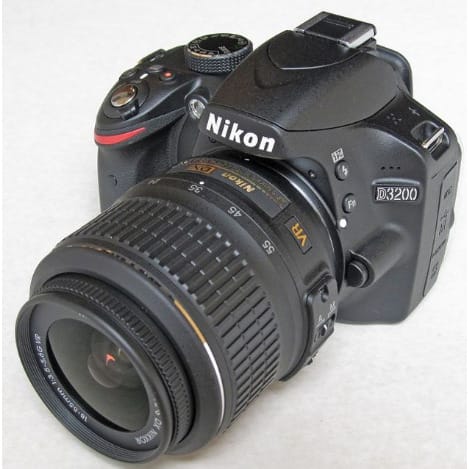 D3200 DSLR Camera With 18 - 55mm Lens