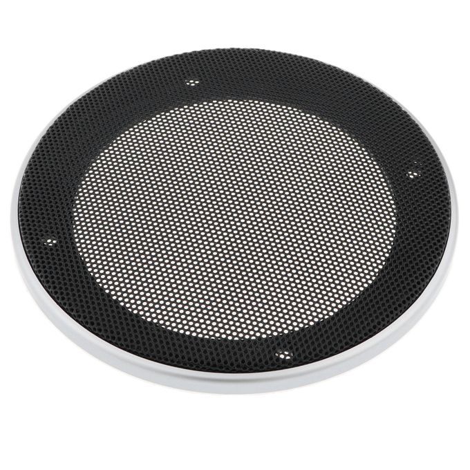 Replacement Car Audio Speaker Cover Decorative Circle Silver 8inch