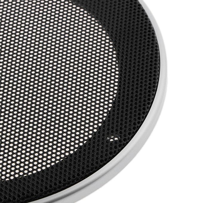 Replacement Car Audio Speaker Cover Decorative Circle Silver 8inch