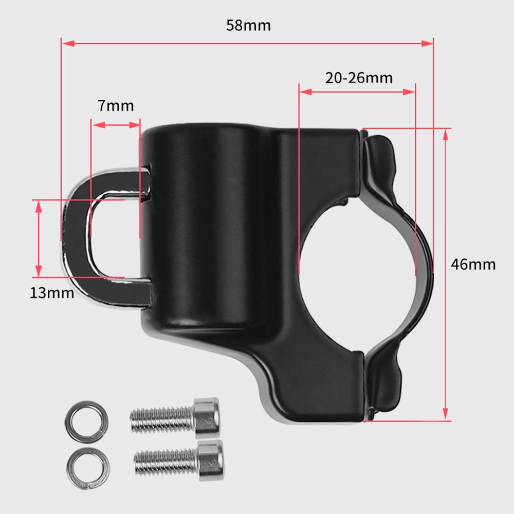 Motorcycle Helmet Lock Anti-theft Fixed Multi-function Lock