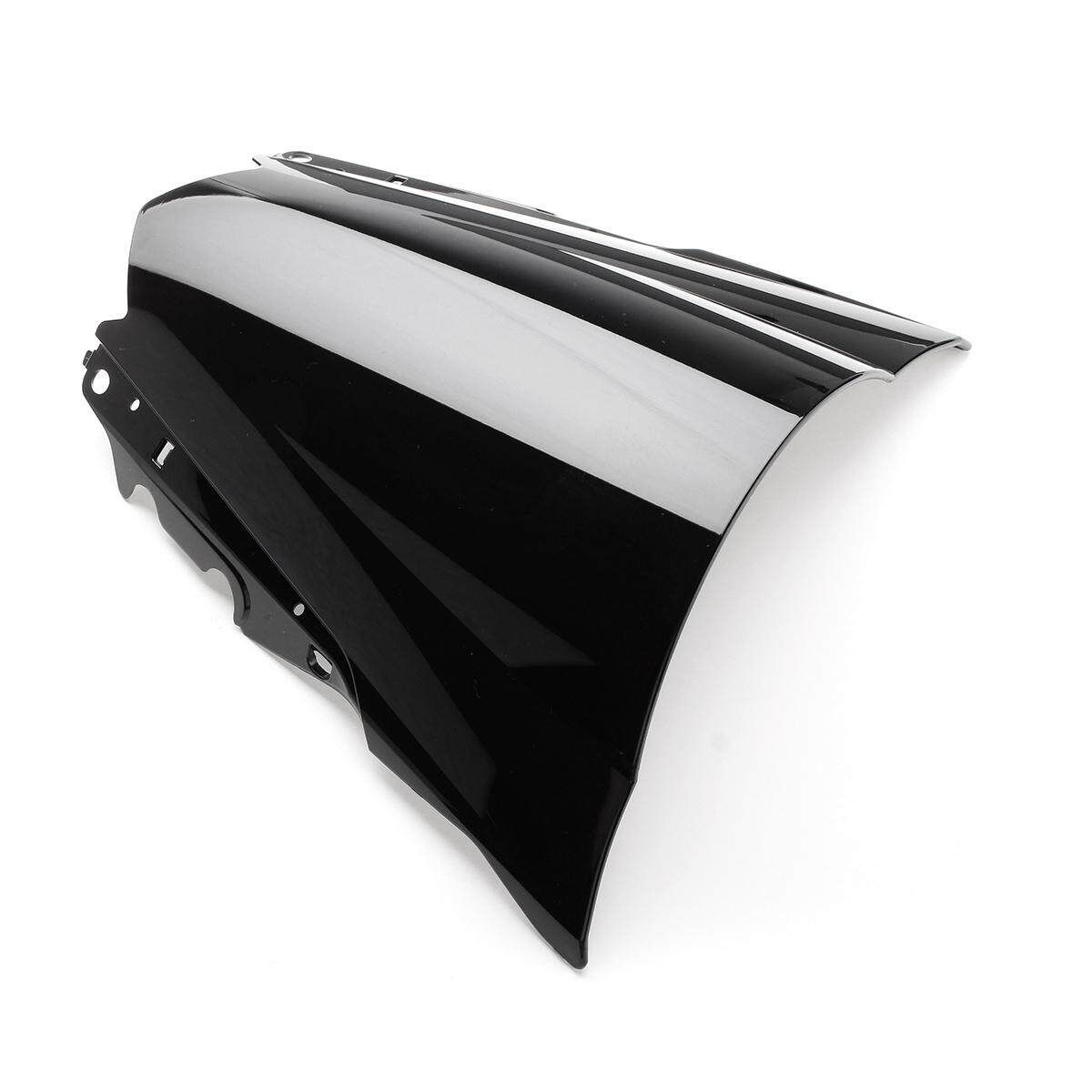 ABS Windshield WindScreen Double Bubble For Yamaha YZF-R25 2014-2016 R3 2015-16 (Black) Transparent Black