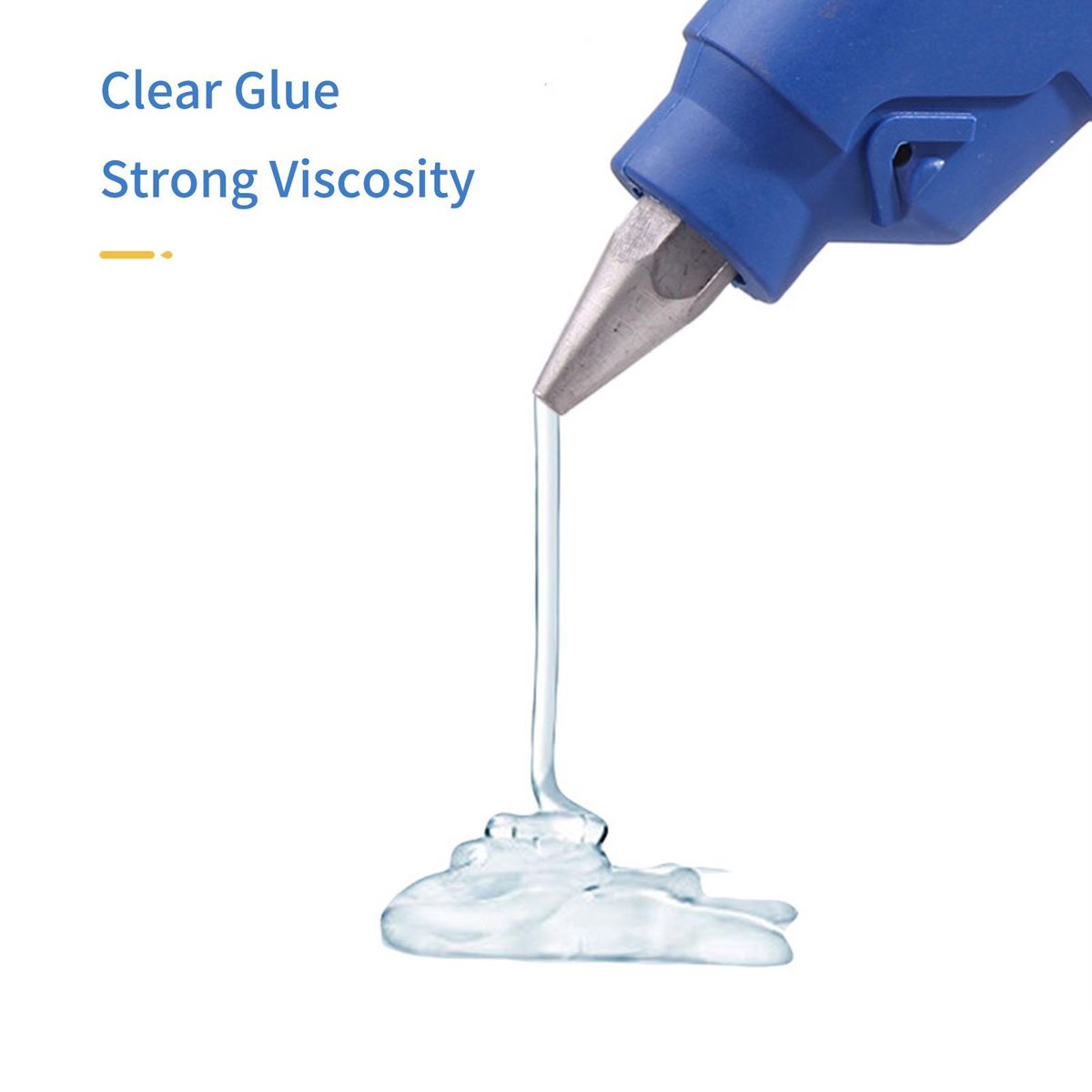 12PCS Hot Melt Glue Stick 11mm Transparent Adhesive Strong Viscosity Rods for Craft DLY Repair Suitable for Mmetal Wood Glass Card Fabric Pastic Ceramics 293mm Length