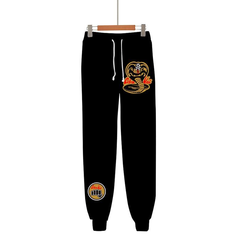 Cobra Kai 3D Printed Karate Pants Boy Boys Student Anime Cosplay Truck Pants Size Men Size Women Pants