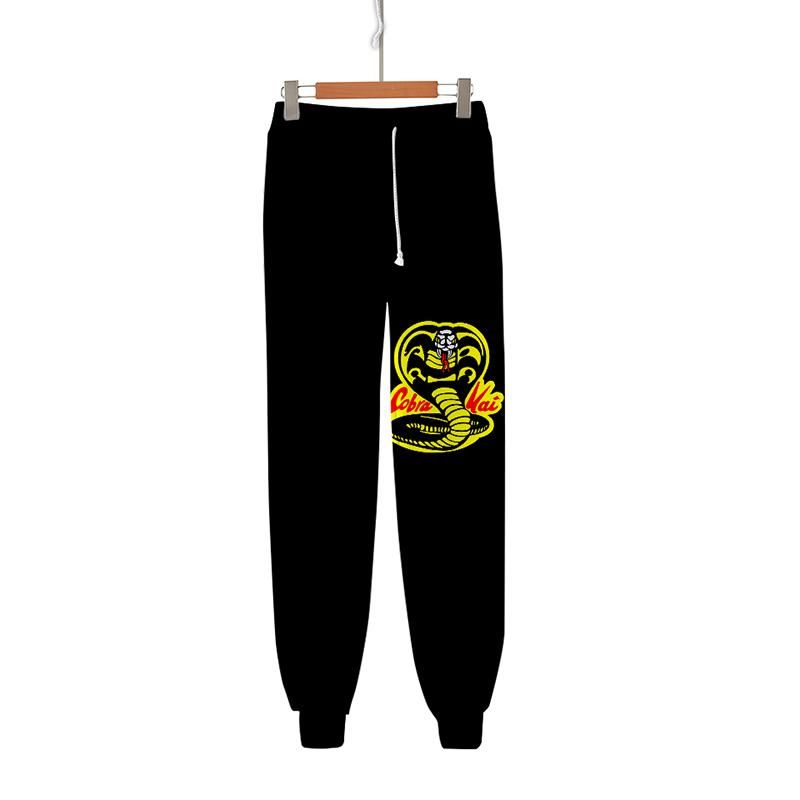 Cobra Kai 3D Printed Karate Pants Boy Boys Student Anime Cosplay Truck Pants Size Men Size Women Pants