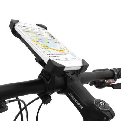 Adjustable Motorcycle Motorbike Handlebar Mount Holder For 3.5-7inch Mobile Phone