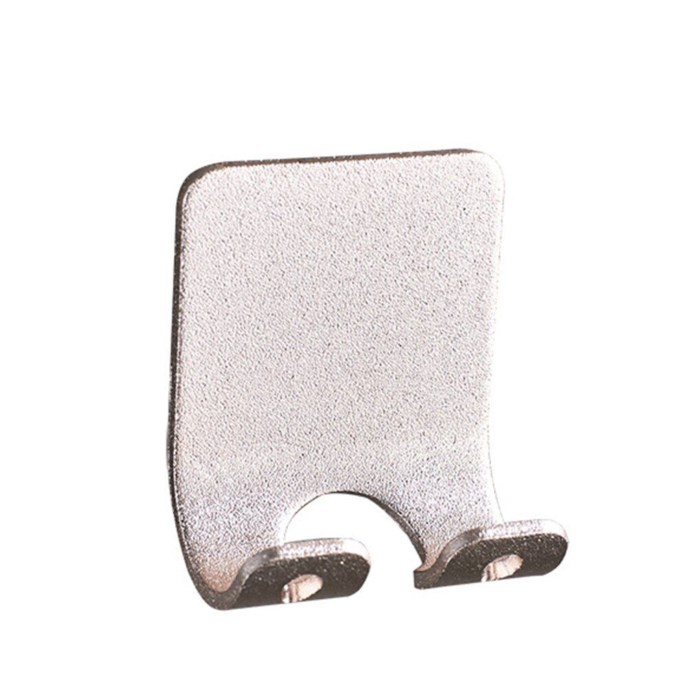 1PC Stainless Steel  Holder Men Shaving  Straight Stand Shelf Shaving  Storage Rack Bathroom Hook Organizer-1-F