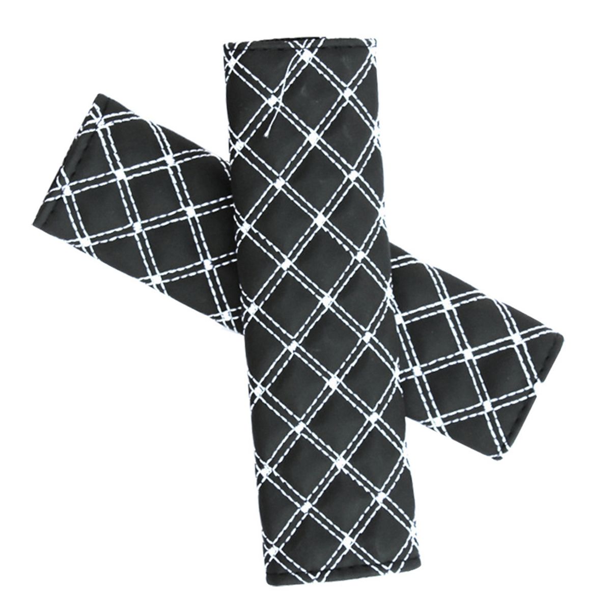 1 Pair Seat Belt Pad Seat Belt Shoulder Cushion White