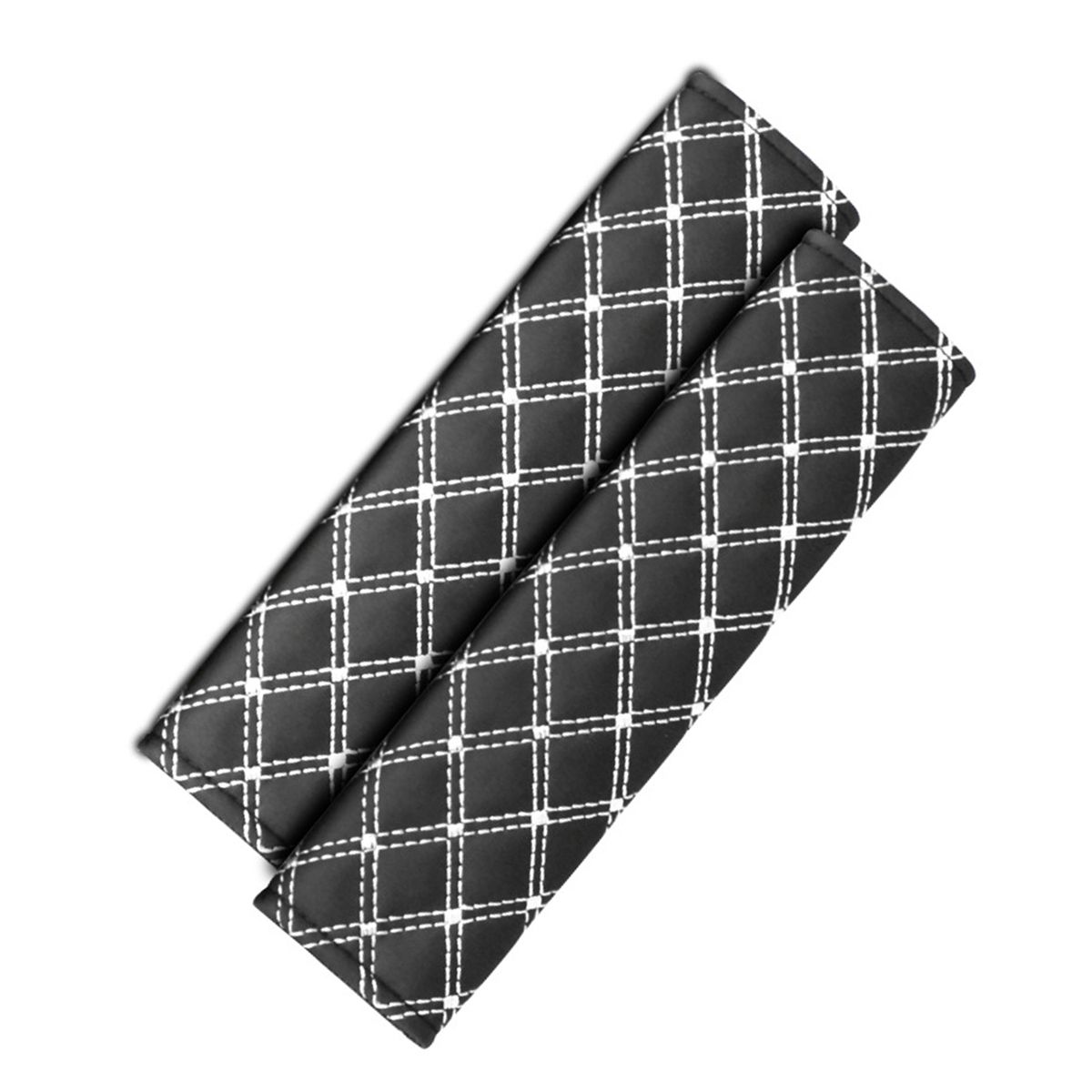 1 Pair Seat Belt Pad Seat Belt Shoulder Cushion White