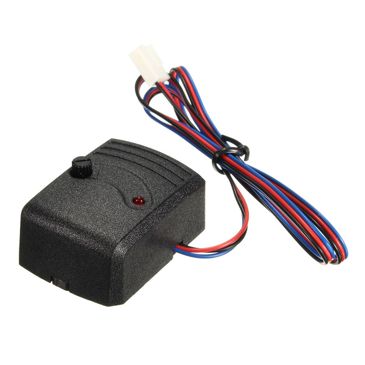 Universal 1-Way Car Security Alarm System + 2 Key Remote Controls Shock Sensor
