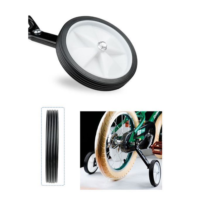 Steel Child Bike Training Wheel 1624 Cycling Learning Silver