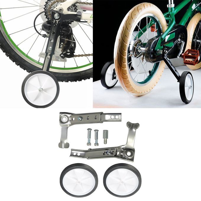 Steel Child Bike Training Wheel 1624 Cycling Learning Silver
