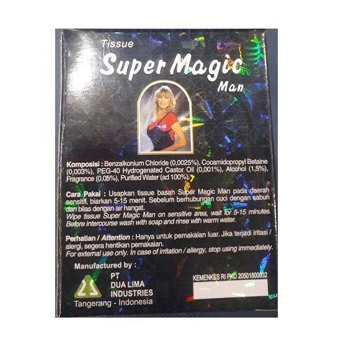 Tissue Super Magic Man